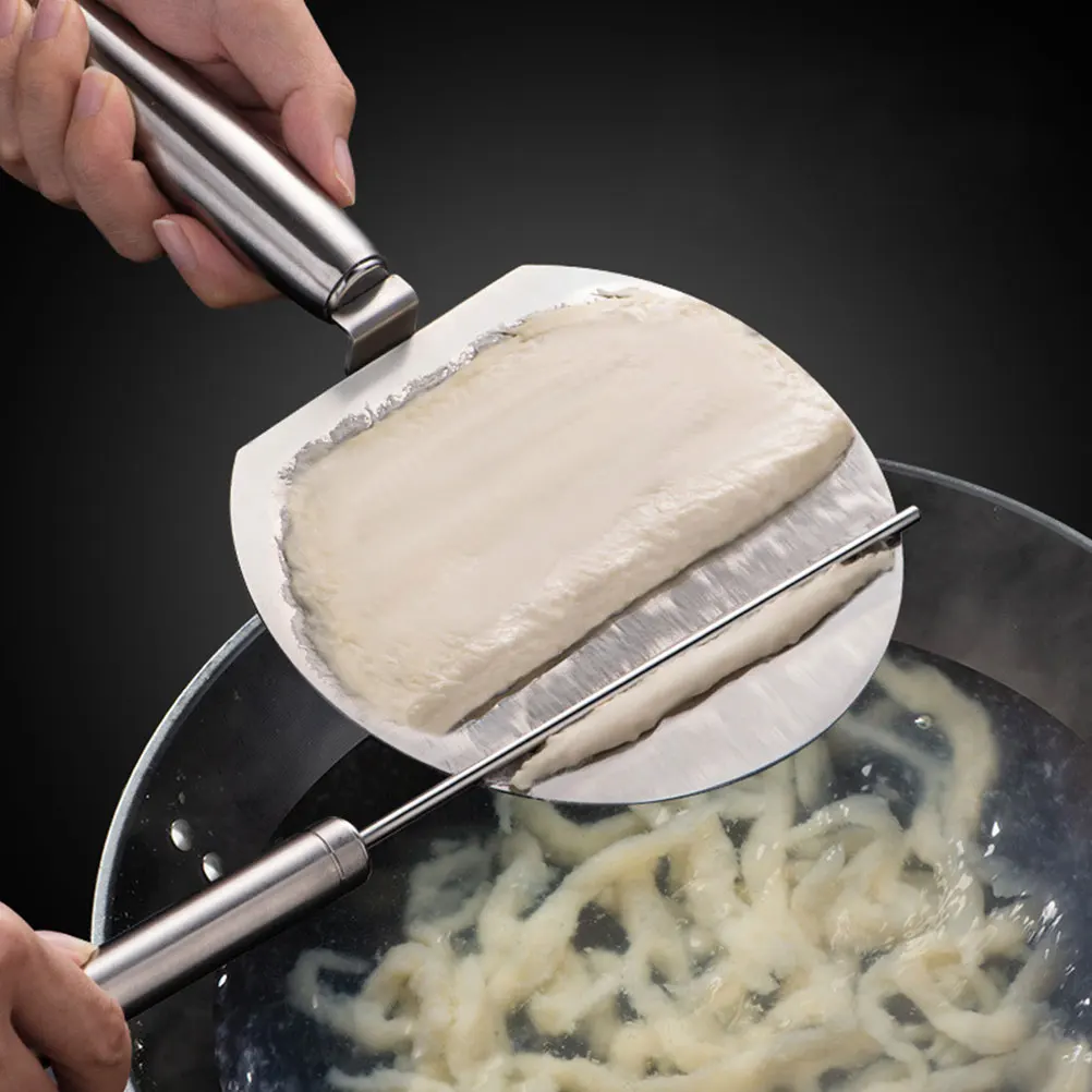

Stainless Steel Noodle Making Tools Kit Shaping Cutting Dough Uniform Shapes Home Travel Lightweight Portable Kitchen Utensils