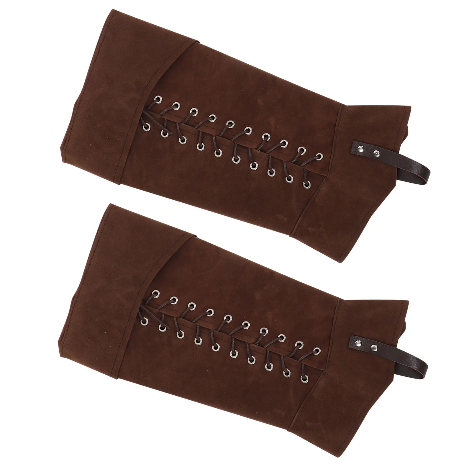 

Brown Boot Covers Costume Shoe Gaiters Renaissance Boots Accessories for Men Steampunk Ladies