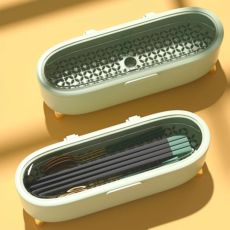 Chopsticks Utensil Holder Multi-functional Household Chopsticks Basket Kitchen Tableware Spoon Storage Box Cutlery Storage Box