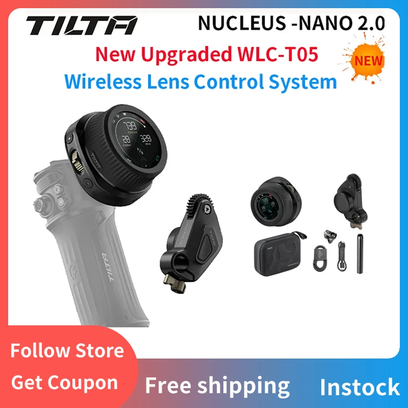 

TILTA cells-N 2,0 WLC-T05 Nucleus Nano Follow Focus, Совместимая система управления для электродвигателя RS и Nucleus-M