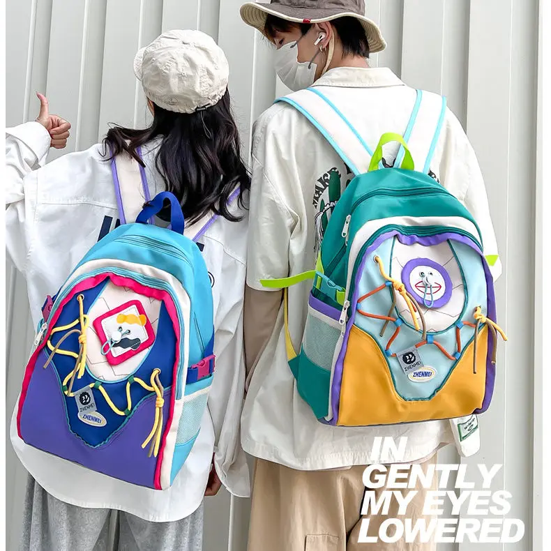 mochilas-escolares-para-meninas-mochilas-escolares-primarias-para-criancas-a-prova-d'agua-graffiti-mochila-fofa-para-estudantes