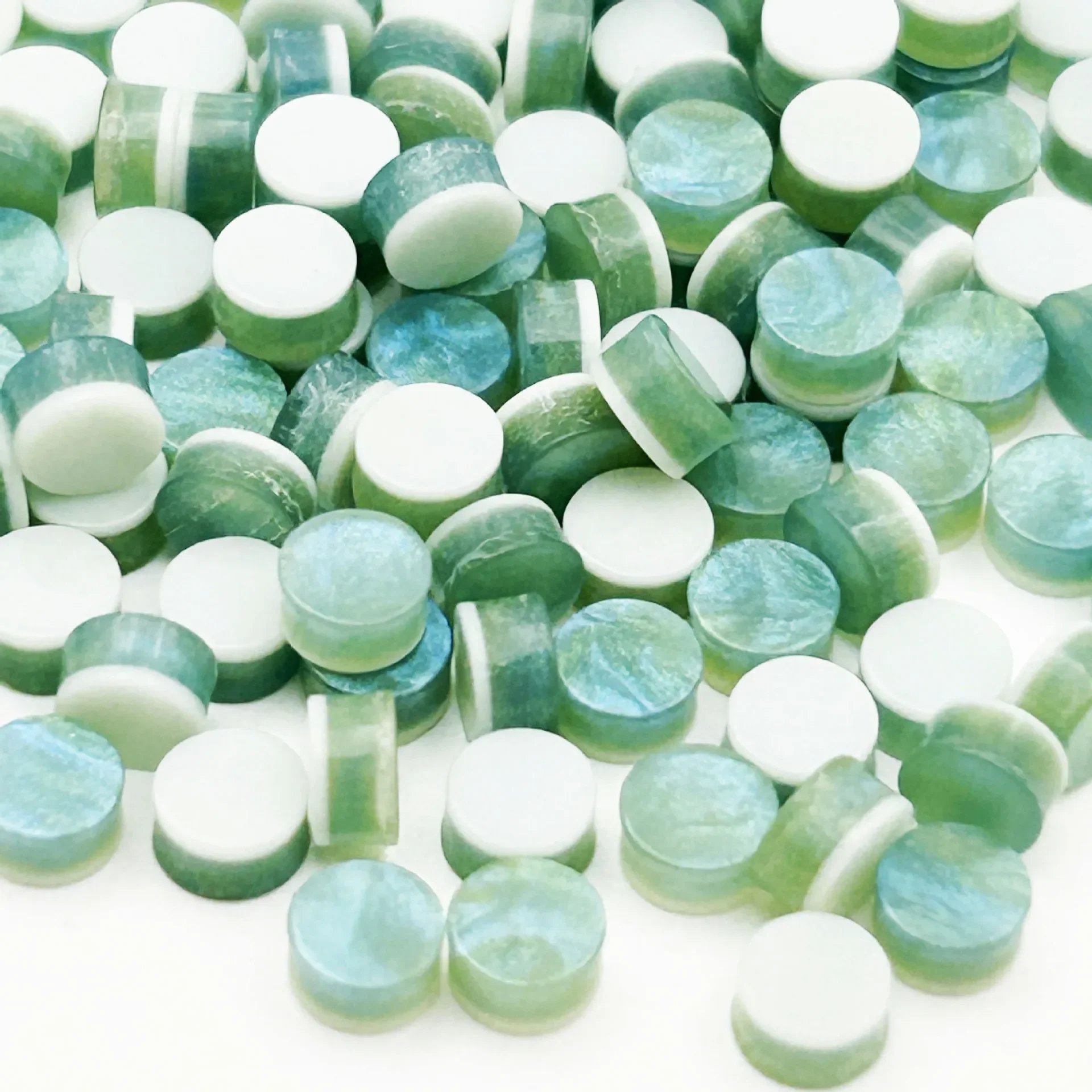 Guitar Inlay Decoration Dots Imitation White/Green Shell 3/4/5/6mm Fretboard Markers 4 Specifications