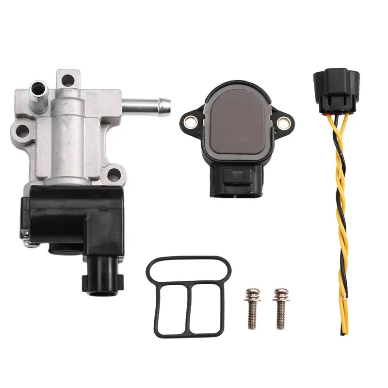 

A82M-Fit For Toyota 2.4 2.7L L4 Engine IACV Idle Air Control Valve Replacement Kit 22270-75050 For 4Runner Tacoma