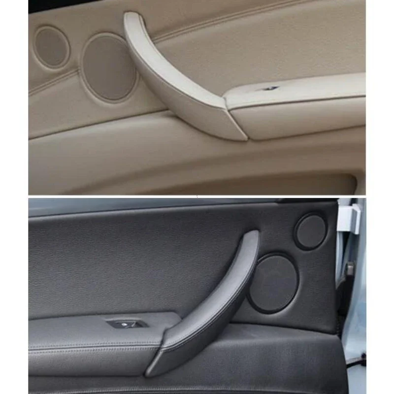 الداخلية اليسار اليمين الركاب مقبض سحب الباب داخل غطاء لوحة الكسوة استبدال لسيارات BMW X5 X6 E70 E71 E72 2007-2013