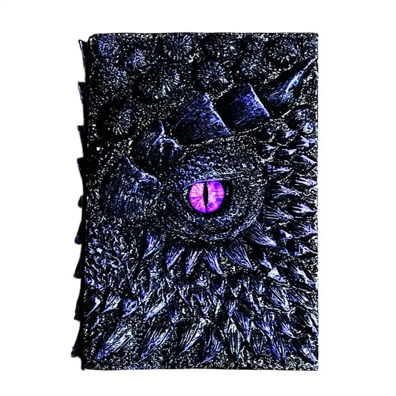 

Dragon Eye Journal Vintage Embossed Notebook Embossed Writing Journal For Dragon Lovers Hardcover Travel Notepad Decorative