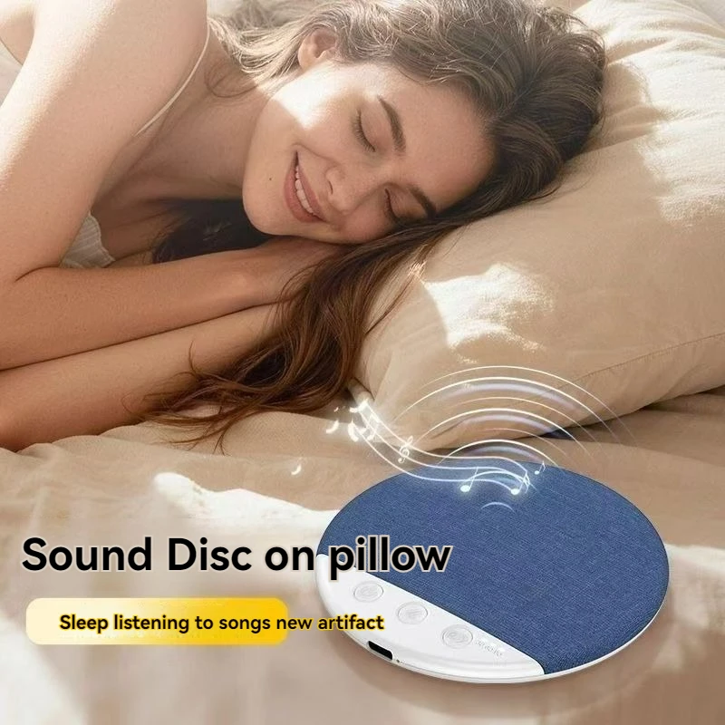 New Arrival High-Quality Sleep Aid Bluetooth Speaker under Pillow Alarm Function White Noise Timer Multi-Functional Bedside Spea