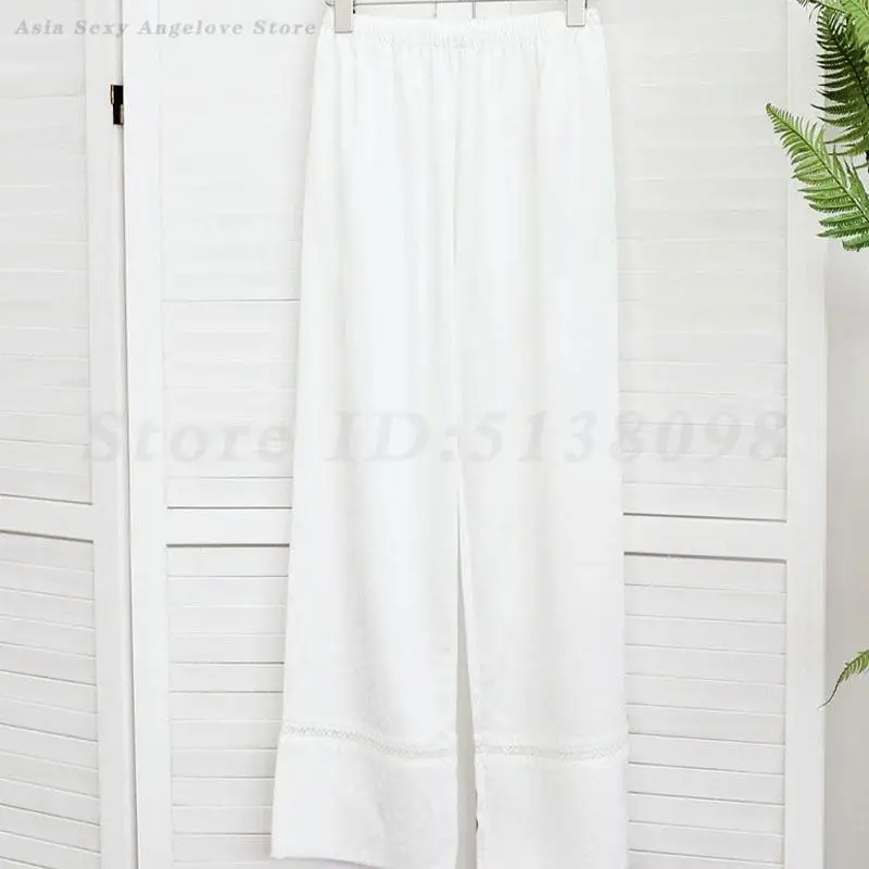 Damska jedwabista satynowa piżama 2-częściowa, elegancki komplet: długi rękaw, spodnie, luźny, casualowy strój domowy, odzież wypoczynkowa.