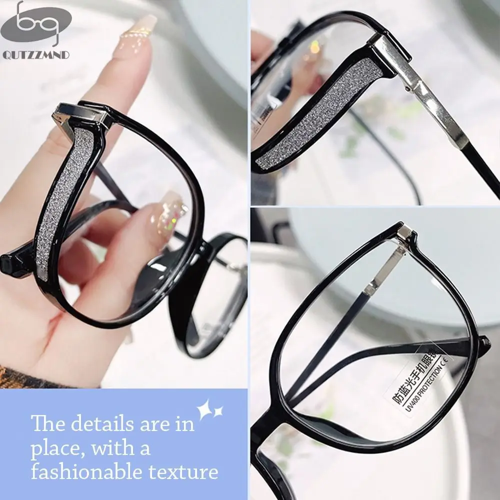 Shining Rhinestones Anti-Blue Light Reading Glasses Urltra-Light Eye Protection Men Women Elegant Comfortable Eyeglasses New