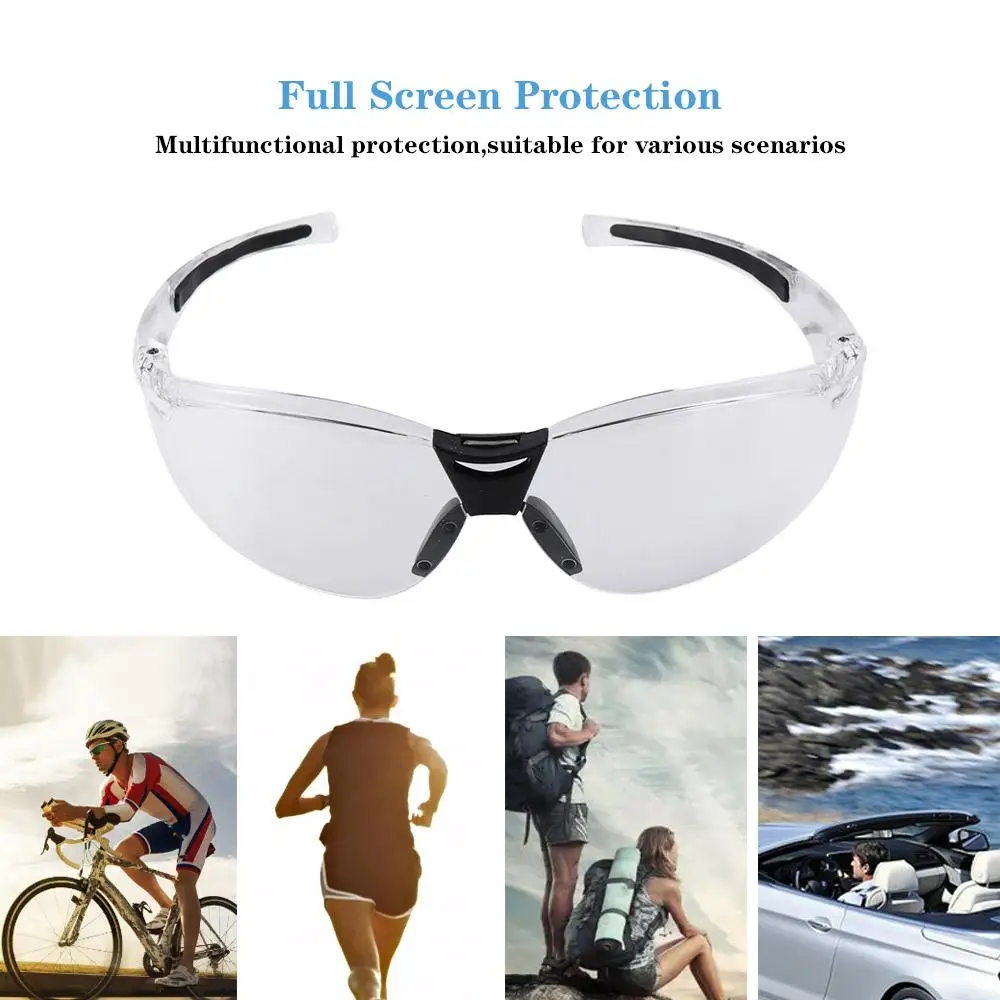Dustproof Anti-Splash Riding Cycling Spectacles Eyewear Protection Glasses Safety Goggles Eye Protective