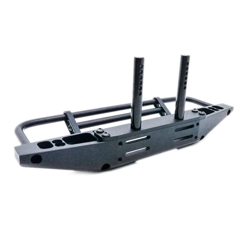 

A63T-Front Bumper For TRX4 SCX10 II 90046 90047 Metal Front Bumper 1/10 RC Tracked Vehicle Traxxas TRX4