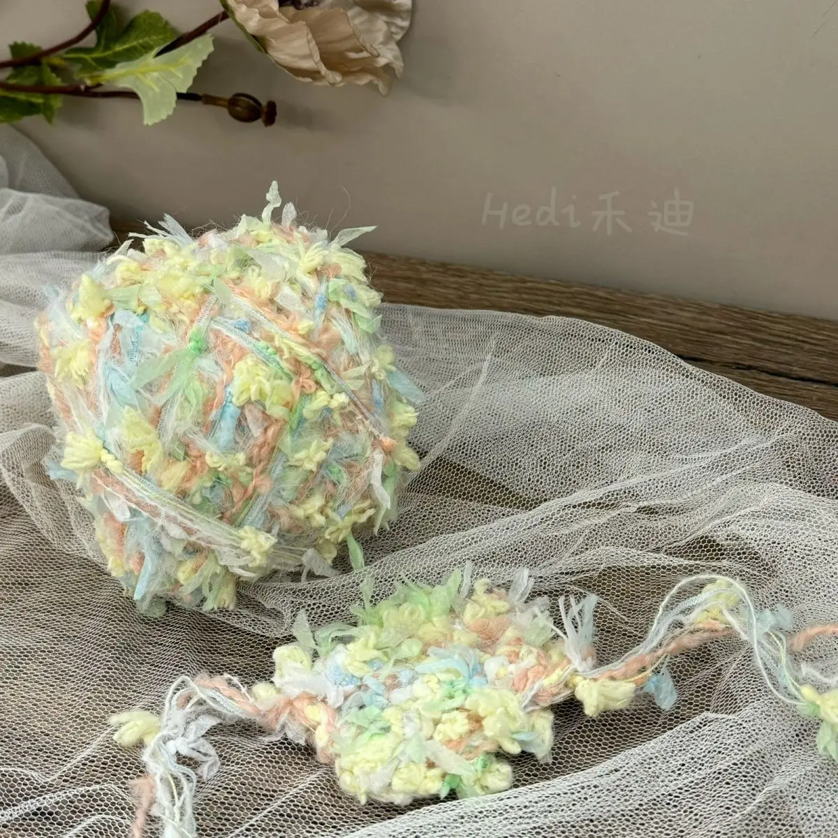 100g/hilo especial mezclado a mano, Material DIY tejido a mano bufanda, sombrero, funda para tarjeta bolsa Fil De Coton Pour Le Crochet