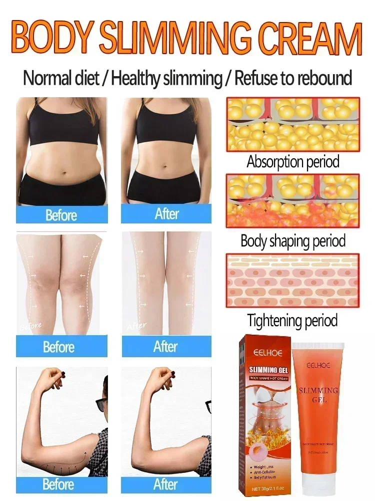 Slimming Gel Fat Burning Full Body Sculpting Man 7 Days Powerful Weight Loss Cream Shaping Health care Woman Fast Belly