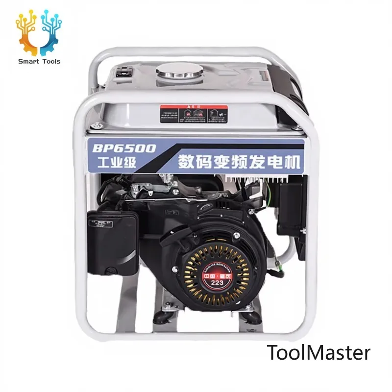 

[Hot Sale] Universal Open-Frame Air-Cooled Digital Silent 5Kw 4-Stroke 50Hz Portable Generator For Home & Outdoor Use