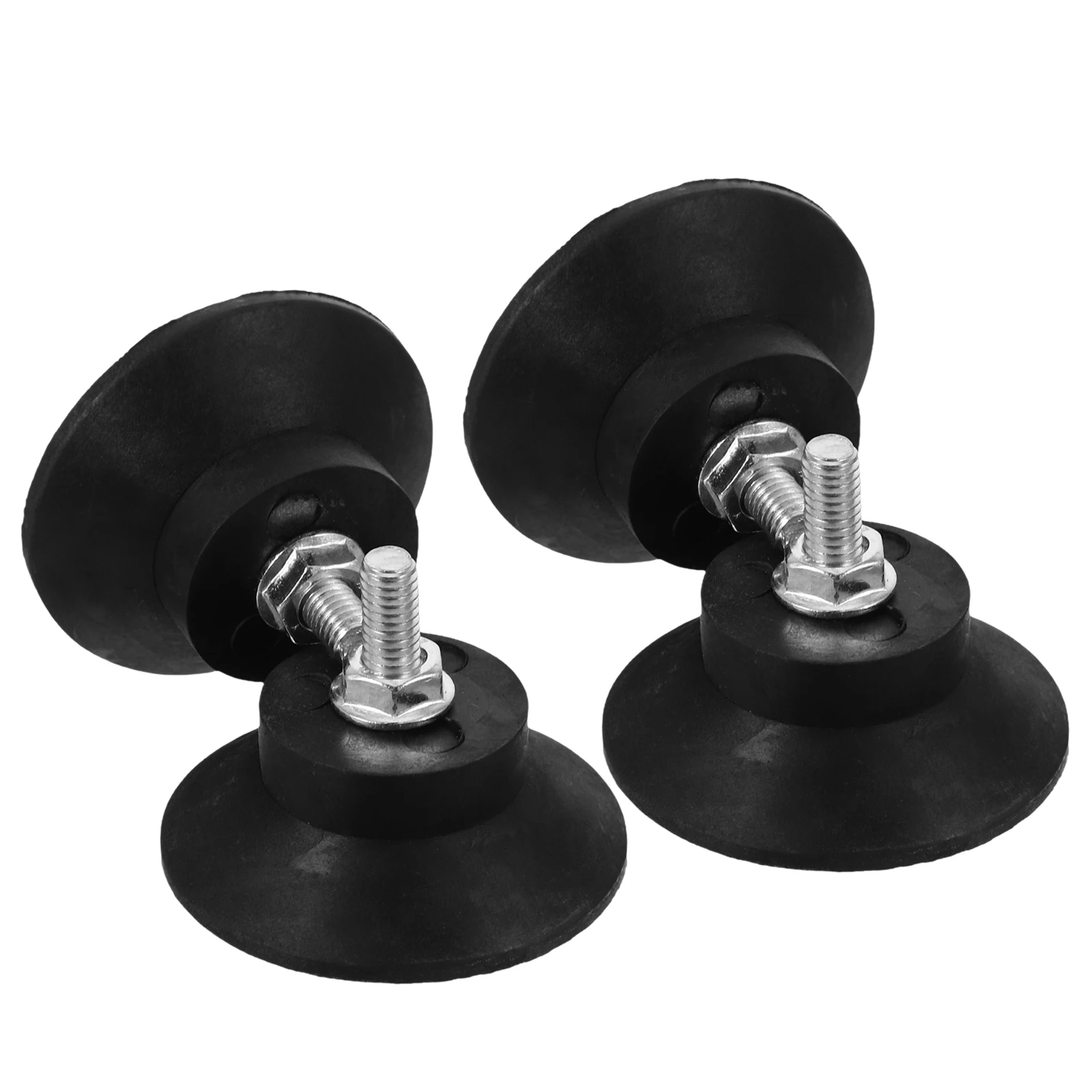

4pcs Anti Vibration Rubber Foot Pads Threaded Design Shock Absorbing Floor Protectors Durable Mechanical Noise Reduction Pads