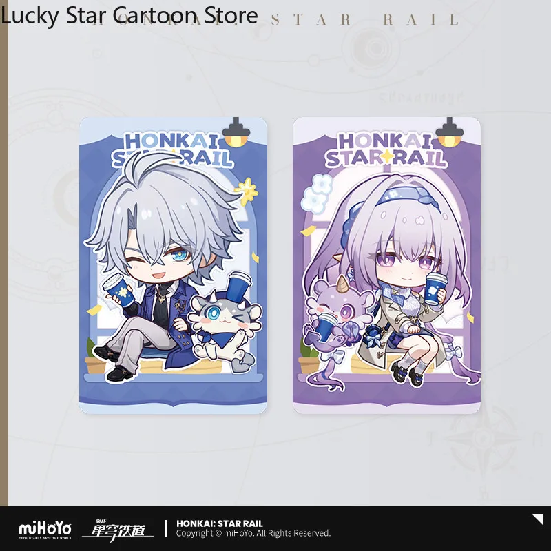 

Halloween Gift Cosplay Q-version collection card Decor Castorice Phainon Honkai: Star Rail Official MiHoYo