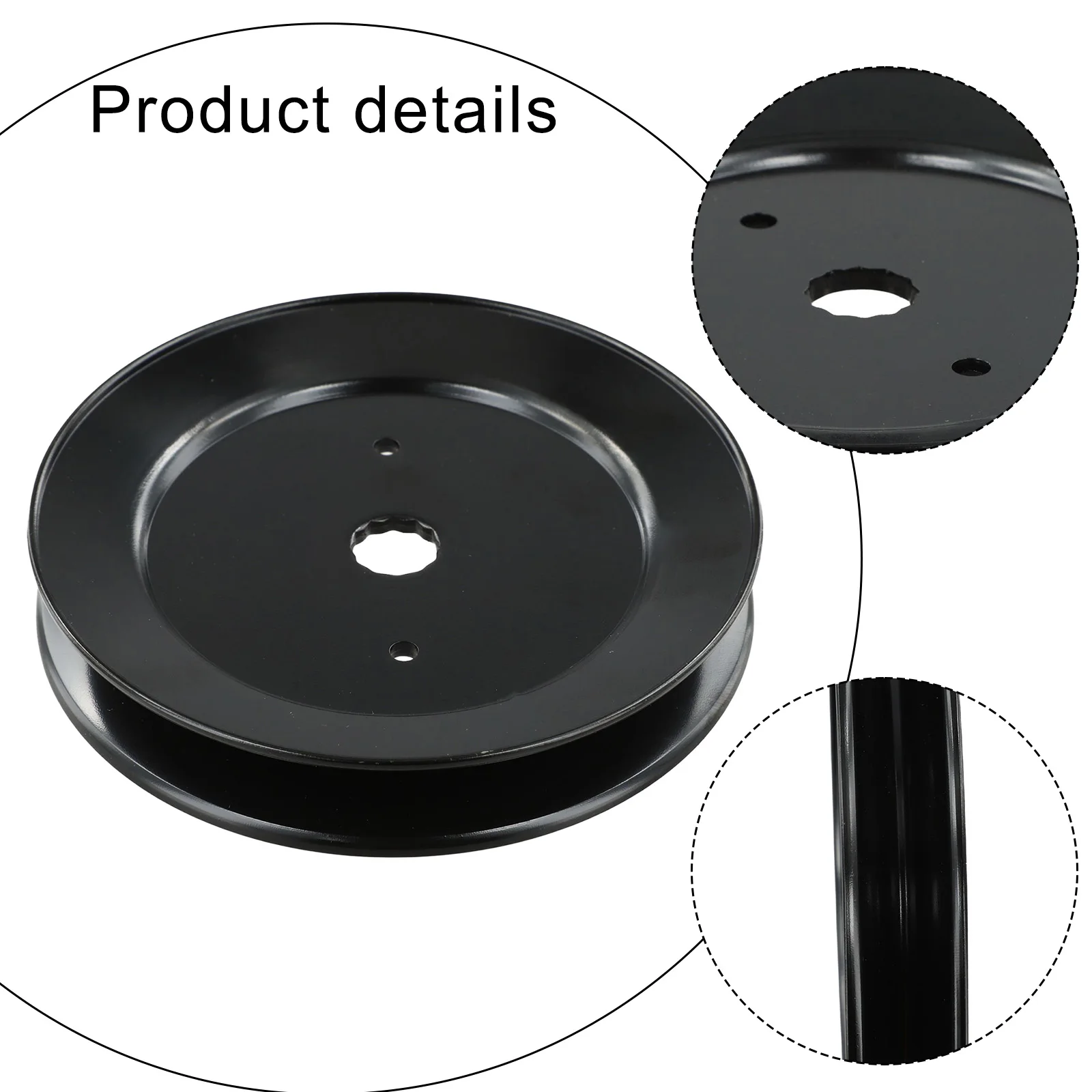 Metal Spindle Pulley For Poulan 42 Inch Deck Replace OEM 153535 129861 Lawn Accessory