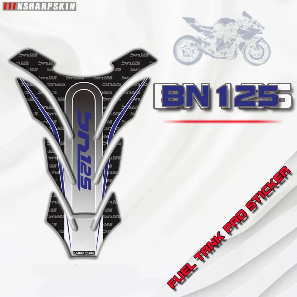 

For Benelli BN125 bn 125 sign Tank Pad Protector Motorcycle Stickers Fuel 3D Protection Emblem Tank decoration sticker pegatinas