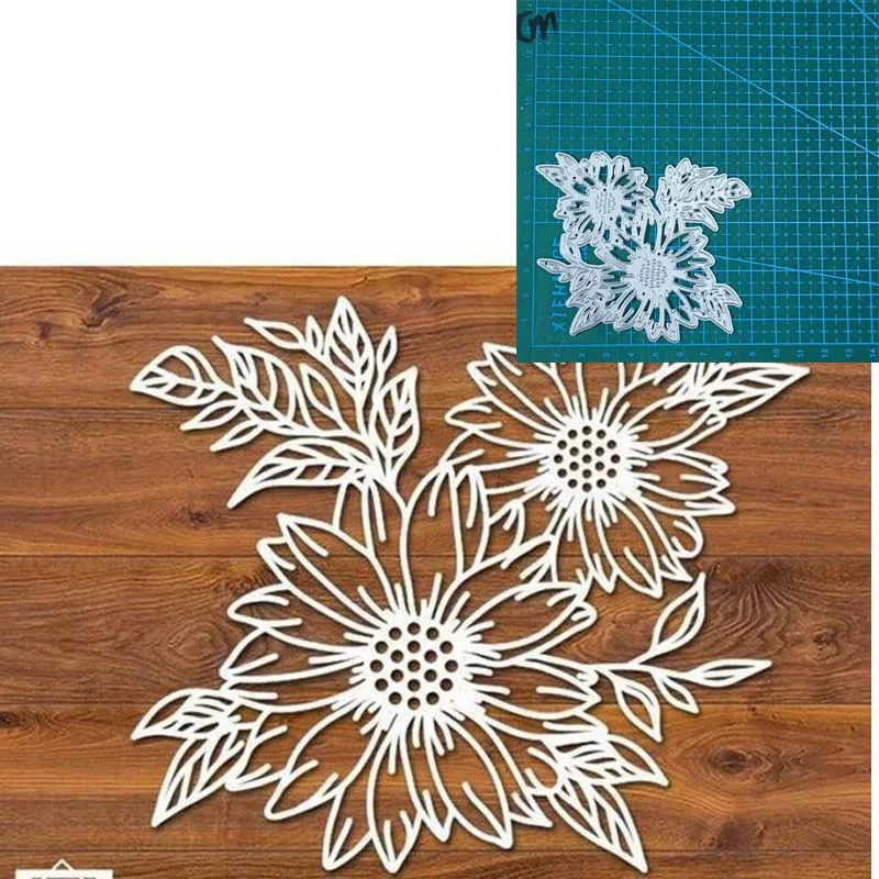 flower metal cutting dies mold Scrapbooking decoration paper craft knife mould blade punch template Embossing stencils