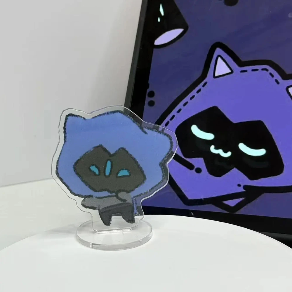 Game VALORANT Omen Neon Cosplay Standing Plates Joon Hee Cartoon Figures Model Acrylic Stand Desk Decoration