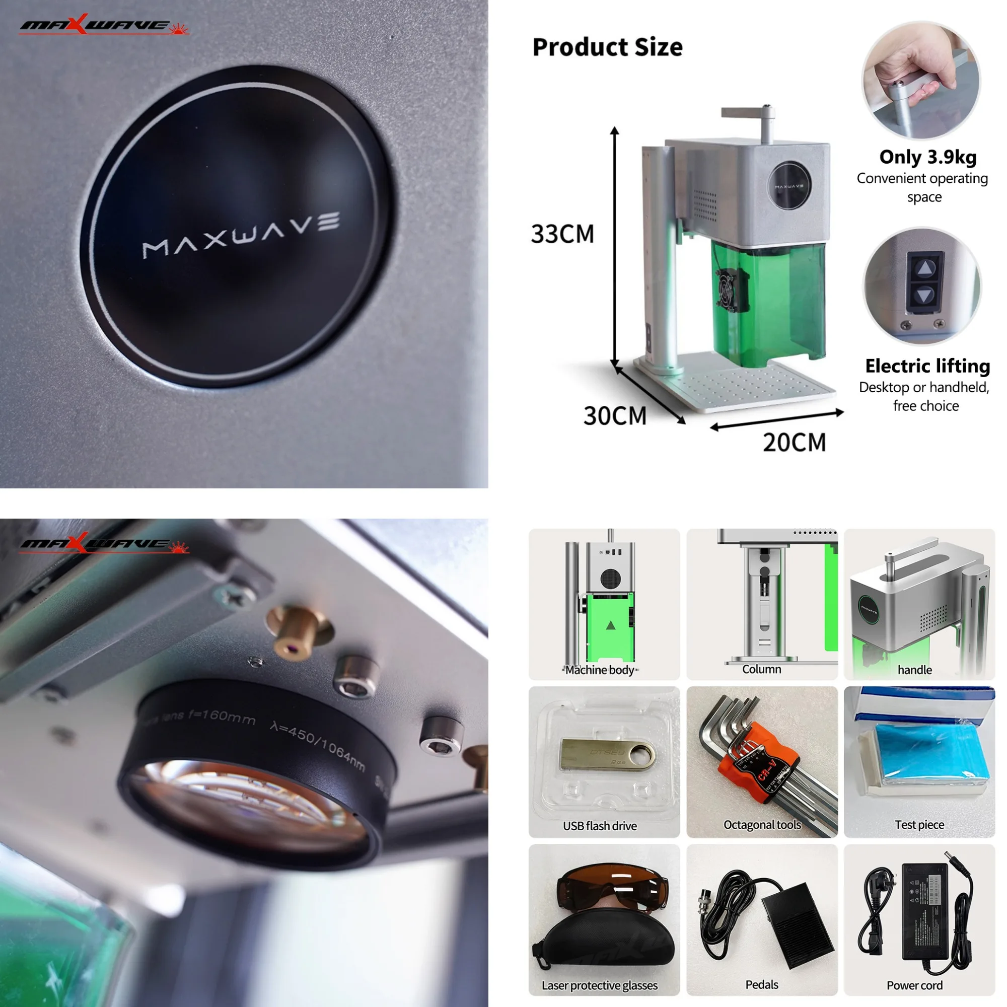 

DIY Pro Dual Laser Engraver Machine: Precision Marking for Jewelry Making, Wood Metal Bamboo Leather Handheld & Desktop Ready