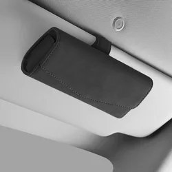 Car Glasses Box Portable Car Sunglasses Holder In The Car Driving Glasses Card Holder Eyeglass Case Sun Visor Car Lenses Holder