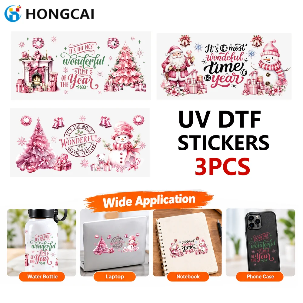 3-unidades-de-autocolantes-de-natal-cor-de-rosa-com-tecnologia-uv-dtf-e-efeito-cristal-a-prova-de-agua-para-aplicacao-em-canecas-portateis-capas-de-telemovel-e-cadernos