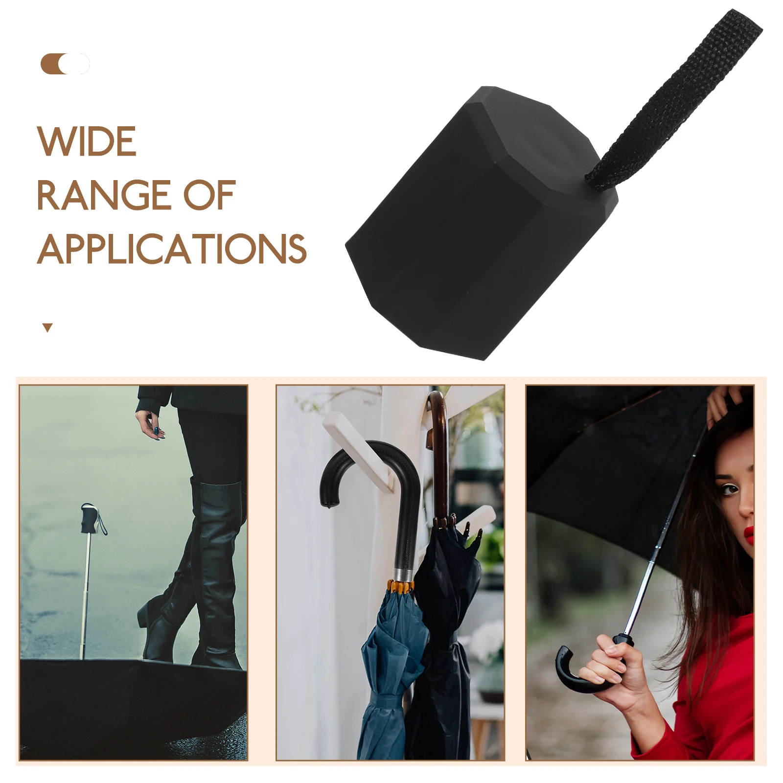 

2pcs Umbrella Handle Replacement Accessories 15 16mm Thread Pink Half Fits Most Easy Install Universal Grip Plastic Compact