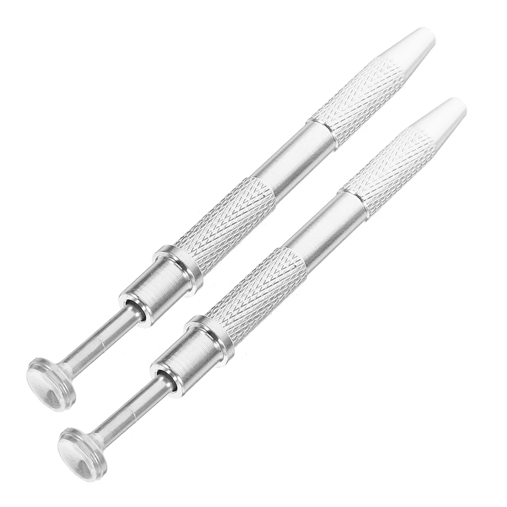 

2pcs Screw Picker Tool Grabber Set Magnetic Aluminum Reacher Claw Chip Puller Stick Small Parts Pickup Component
