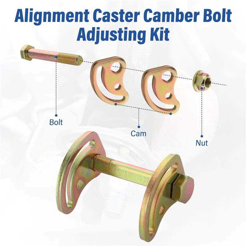 Alignment Caster Camber Kit For GMC Sierra Yukon Chevy Silverado Express Suburban 1500 2500 Hummer H2 H3 K100026 45K5012