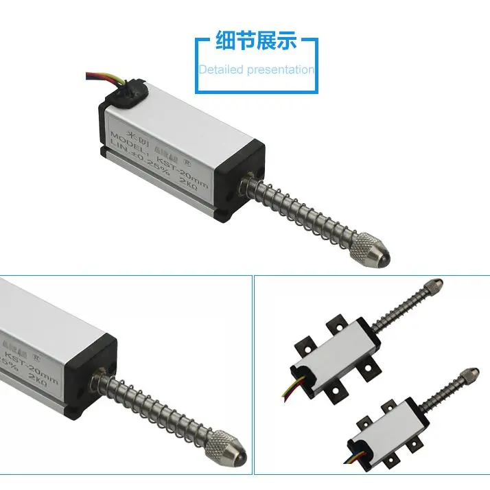 Miran KST External Spring Self-reset Displacement Sensor Track Inspection Car Special Self-return Resistance Ruler