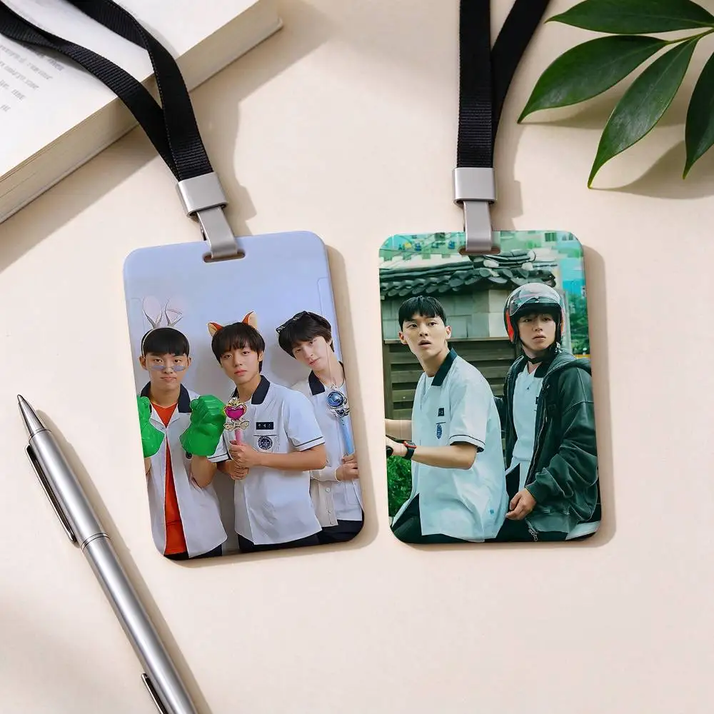 TV W-Weak Hero NFC Contactless Sliding Card Sleeve For Student Cards, Bus Cards, ID Cards, And Work Permits