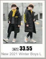 2026 Fashion Winter Duck Down Jacket for Big Boy Children Wear Parka Garments Clothes Thickened Hooded Feather Coat Clothing 6-1