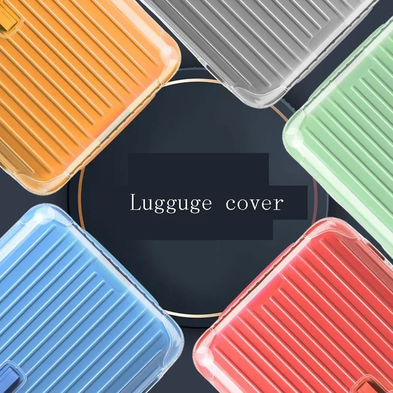 Luggage Cover for Rimowa Suitcase Protecter Cases with Zipper Customized PVC Clear Dustproof Covers All Series
