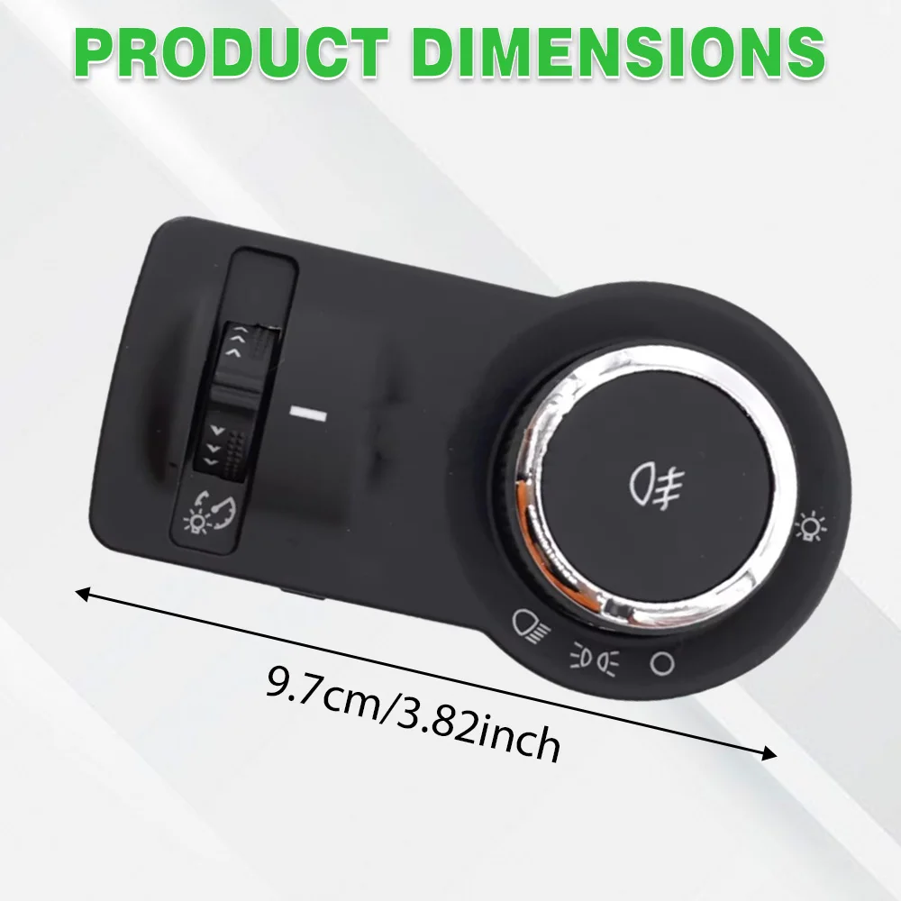 لسيارة شيفروليه كروز/ماليبو 2012-2016 مصباح أمامي كهربائي للضباب مفتاح تعديل زر التحكم 52084897 #6