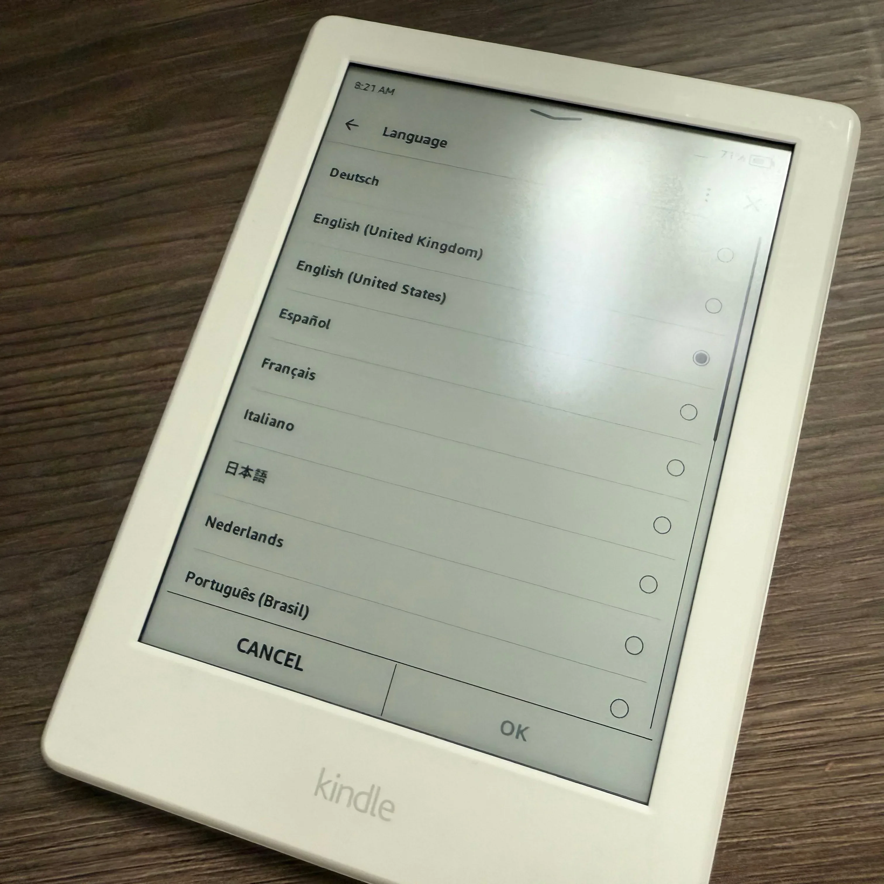 オリジナル Kindle 第8世代 電子書籍リーダー Eink E-ink 6インチ
