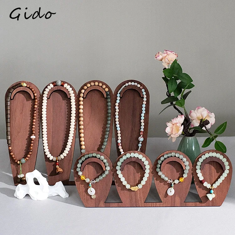 

Vertical Hand Chain Stand Jewelry Display Rack Photography Prop for Necklaces and Bracelets Holder Storage