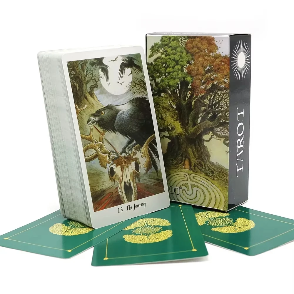 新しいタロットカードオラクルデッキ神秘的な占いワイルドウッド - Board Game Wild Wild のレビューと価格