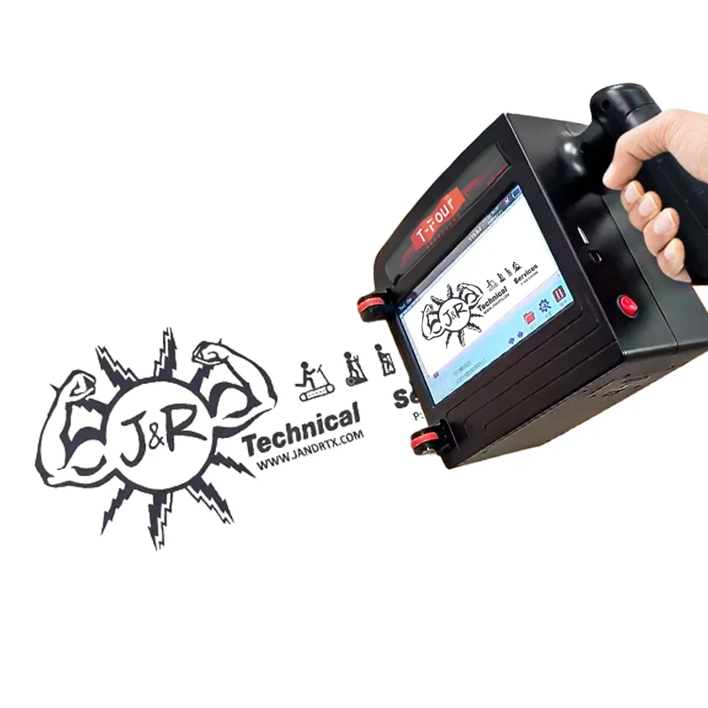 New Product 10CM  High Quality Printer Handheld Inkjet Printer Hand Held Portable Ink Jet Printer for Box Logo Batch Encoder