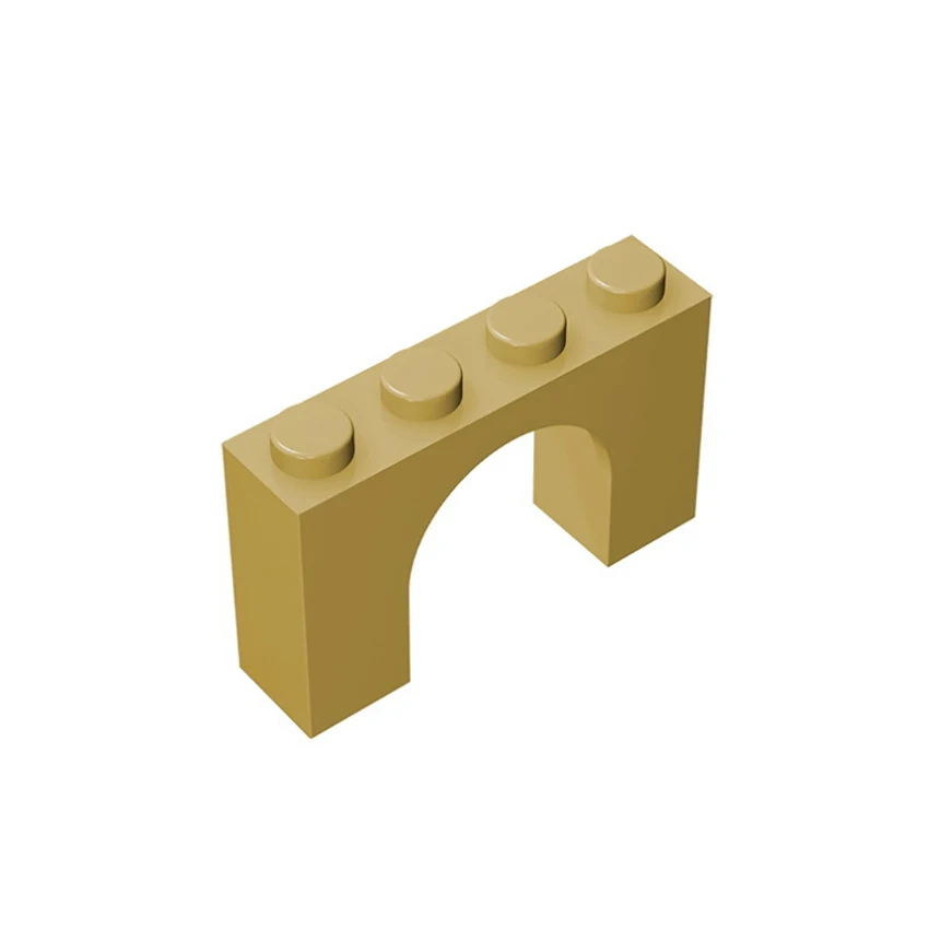 Aquaryta Building Blocks Arch Brick 1x4x2 Accessories DIY Bending Plates 40/20/10pcs Creative Educational Toy for Children 6182