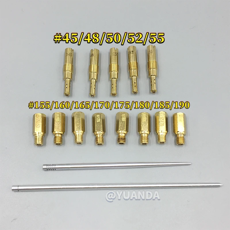 For Keihin FCR YFZ450 YFZ 450 TRX450R TRX450ER 450R WR450F CRF450X Carburetor Tuning Jet Kit Jet Needle