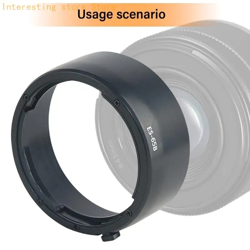 Clear Boosting ES65B Gegenlichtblende für RF50mm 1,8 für angehende Fotografen 55KC – Detail 10