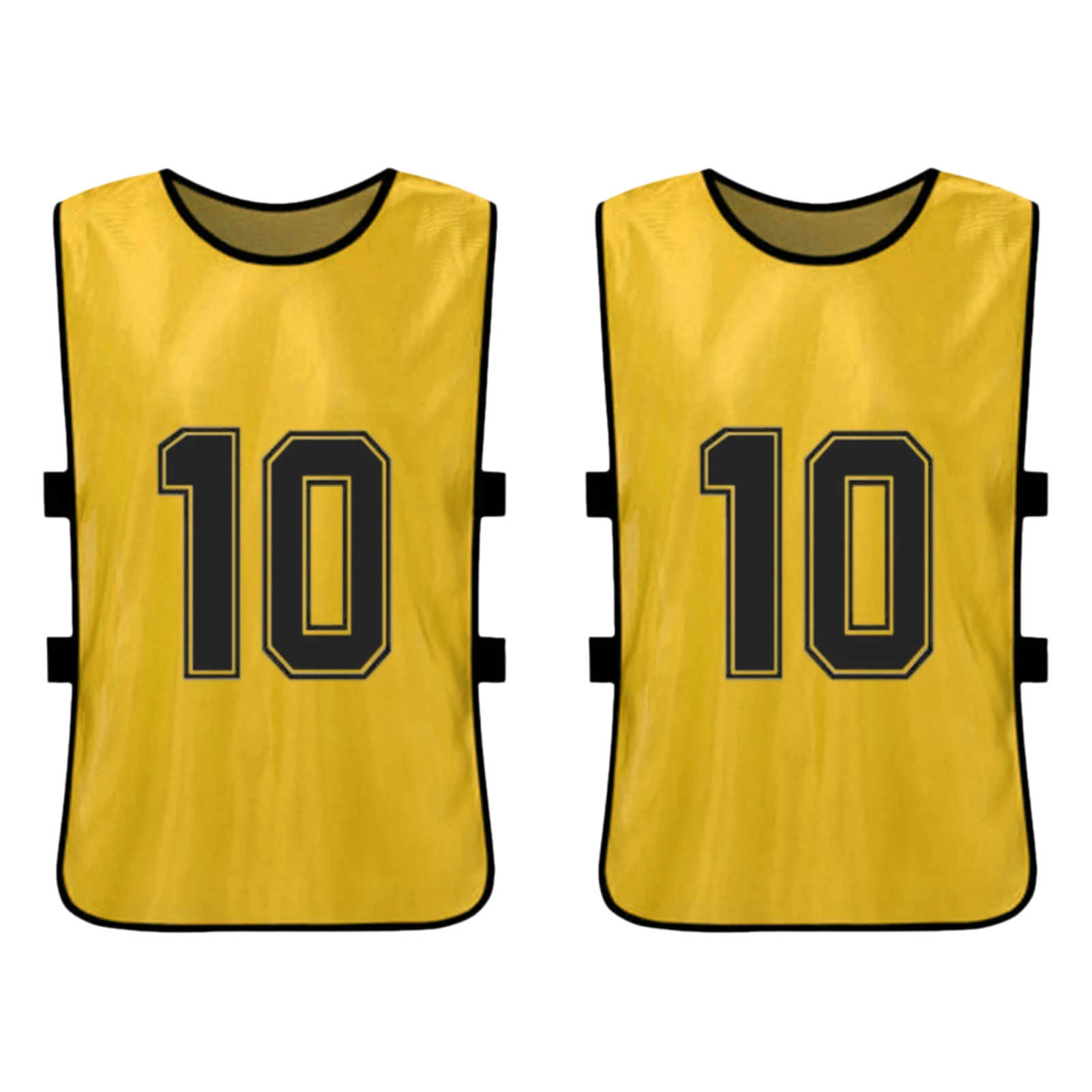 6 قطعة كرة القدم للأطفال Pinnies التجفيف السريع قمصان كرة قدم الشباب الرياضة Scrimmage كرة السلة فريق التدريب مرقمة المرايل ممارسة S