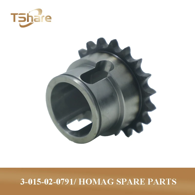 1PC 3-015-02-0791 Original Serrated Bushing Gear Drive Sprocket for Tail Unit 06B-1 for Homag KAL KFL Ambition Machine