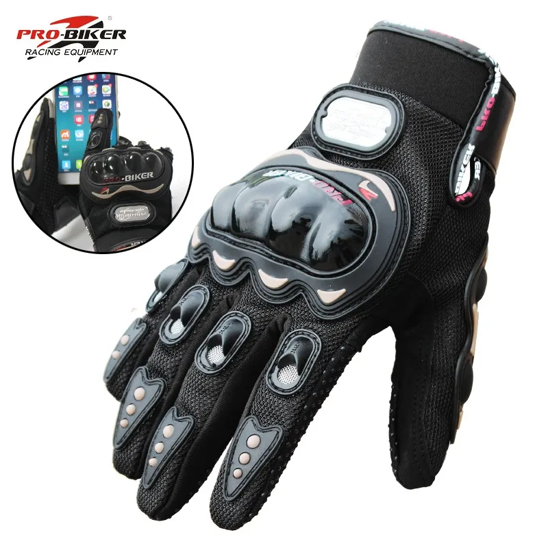 

Free shipping Touch Screen Motocross Cycling Riding Bike Sports Mountain Bicycle Racing Motorcycle Full Finger Gloves