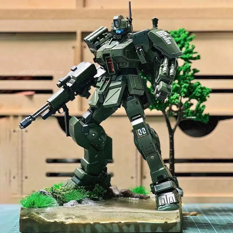 Nuevo XFS HG Rgm-79s Gm Spartan 1/144 Kit de modelo de montaje a escala figura de acción decorativa de plástico Hobby muñeca de juguete para regalo de colección