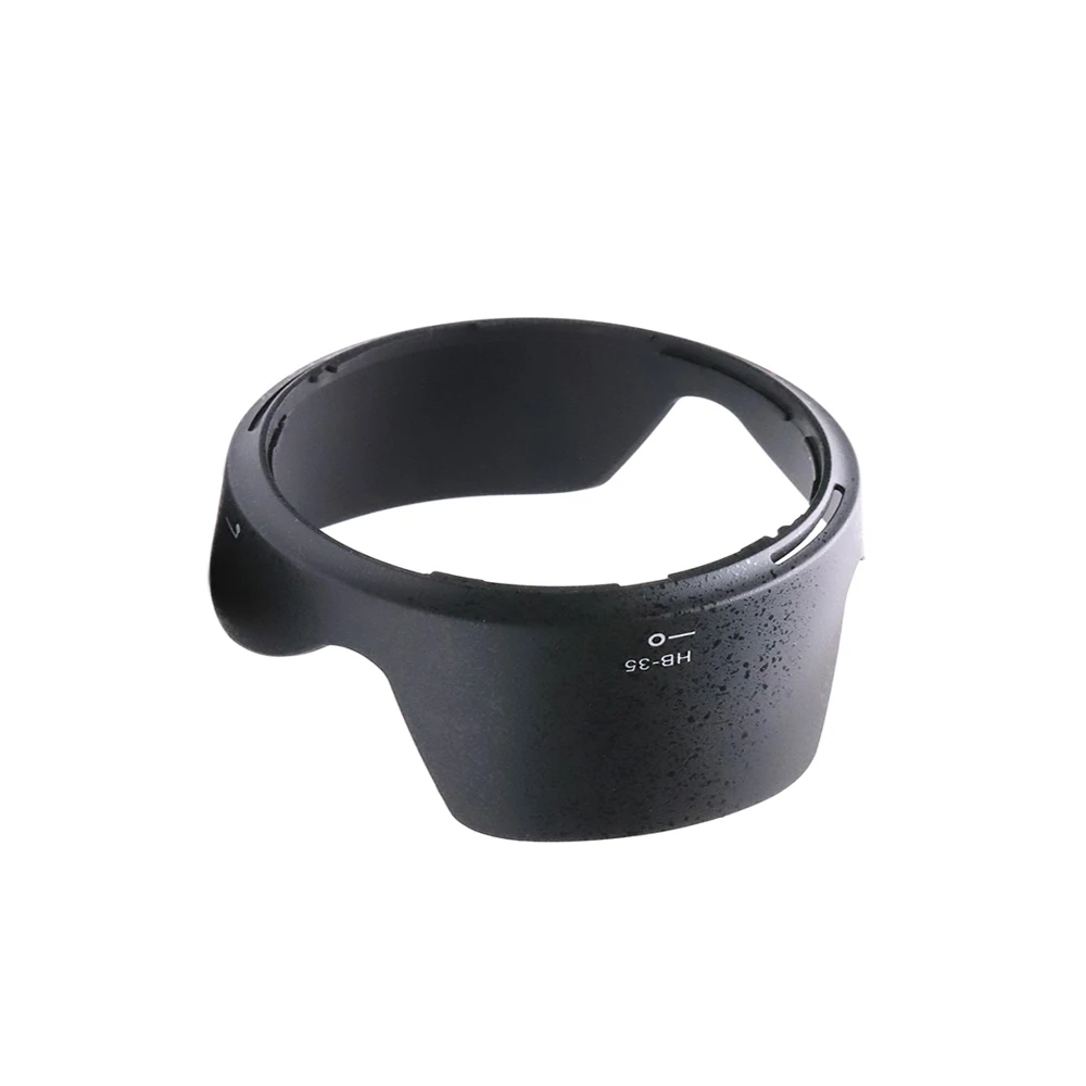 HB-35 for Nikon AF-S DX VR 18-200mm f/3.5-5.6G IF-ED / AF-S DX 18-200mm f/3.5-5.6G ED VR II Replacement Lens Hood Plastic Black