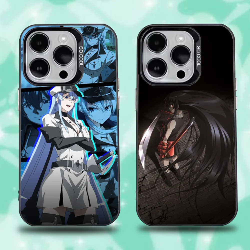 

Akame ga KILL Cool Anime Phone Case For iPhone 16,15,14,13,12,11,Pro,Max,Plus,Mini,XS,SE Anti Fall Black Matte Hard Bumper