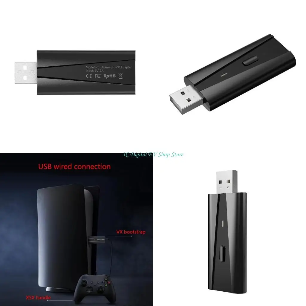 

Адаптер E74D Адаптер для геймпада Converter XSX Switch Controller