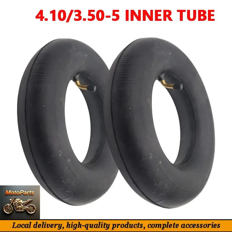 

4.10/3.50-5 Inner Tube for Inner Diameter 5 Inch Scooter Off-road Tires 1 Pair （2pcs）