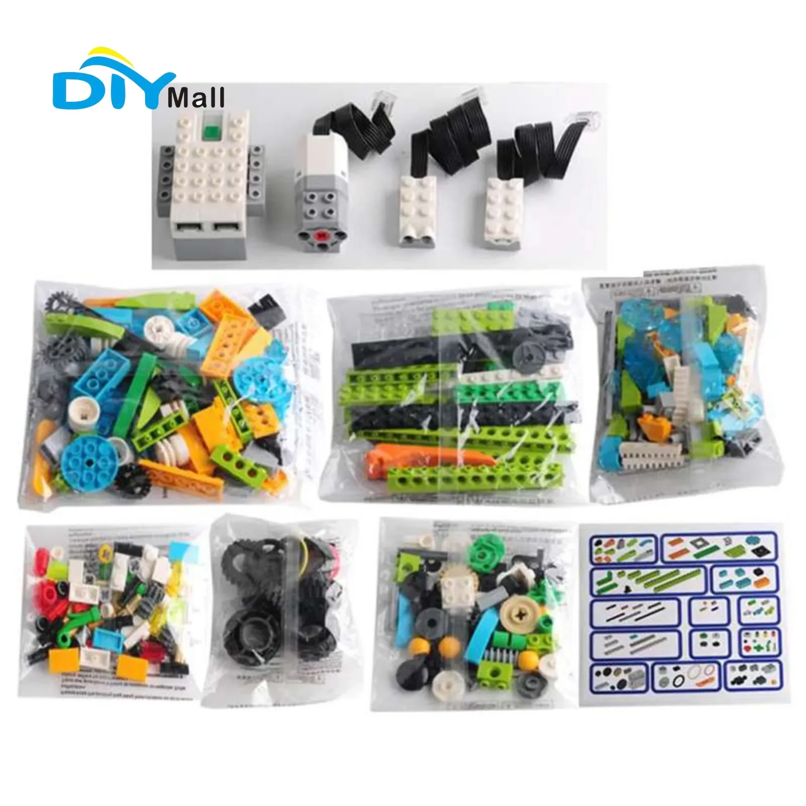 

We-do2.0 Compatible legoed Education Building Blocks Kit with 280pcs & Sensors